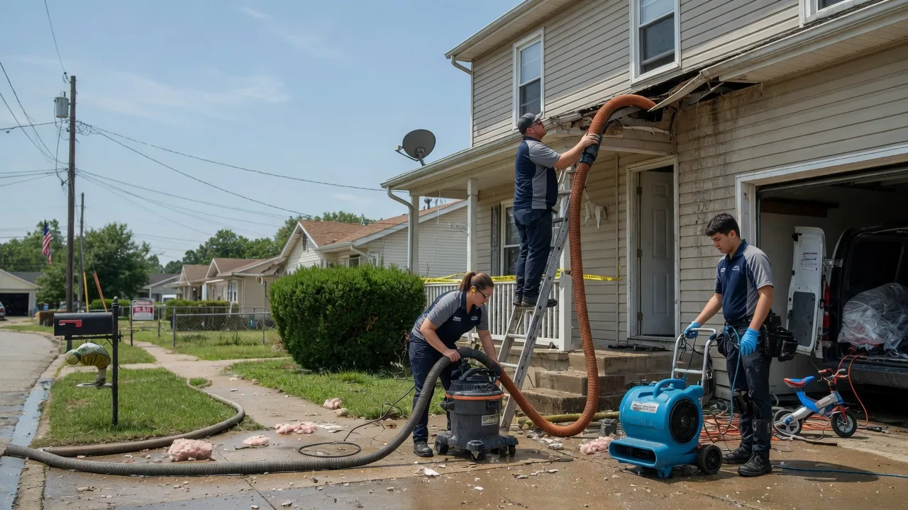 Water Damage Restoration in Farmer City, IL near me